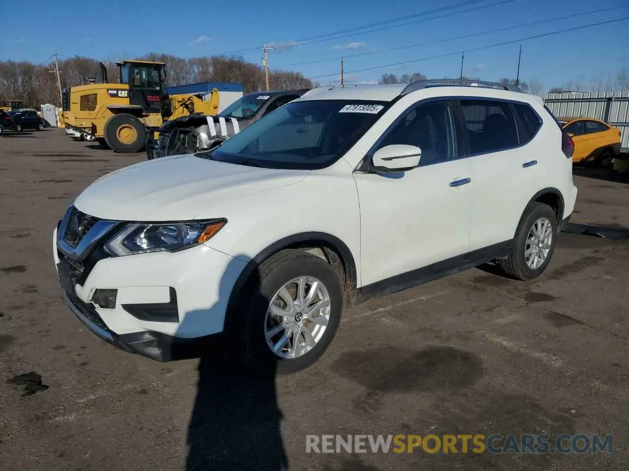 1 Photograph of a damaged car KNMAT2MVXLP528749 NISSAN ROGUE 2020