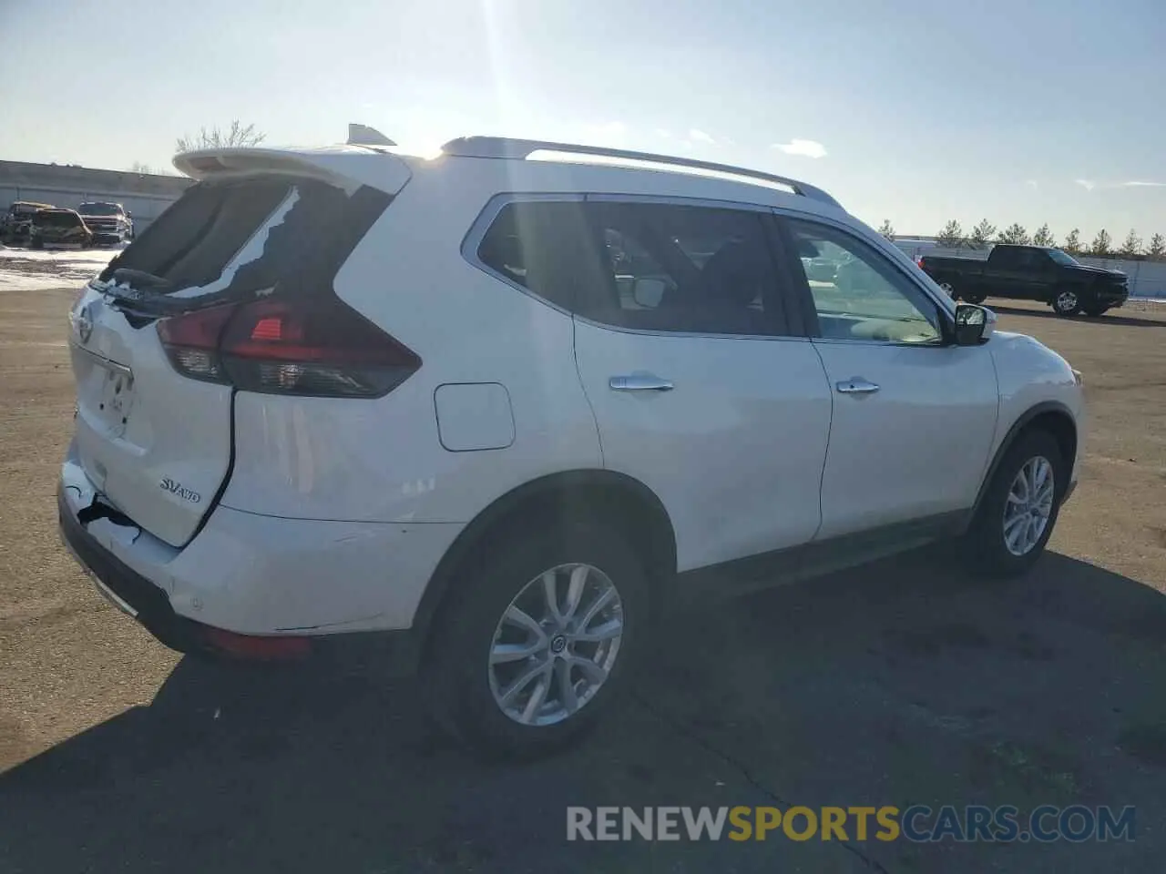 3 Photograph of a damaged car KNMAT2MVXLP528749 NISSAN ROGUE 2020