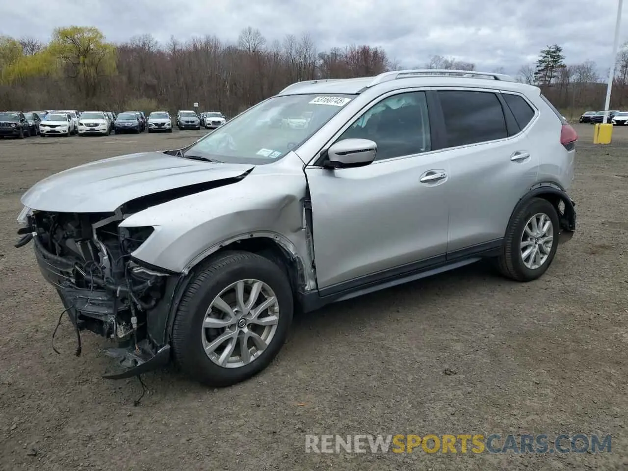 1 Photograph of a damaged car KNMAT2MVXLP533028 NISSAN ROGUE 2020