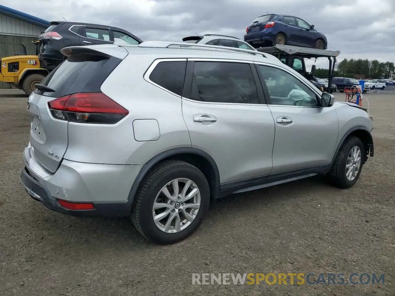 3 Photograph of a damaged car KNMAT2MVXLP533028 NISSAN ROGUE 2020