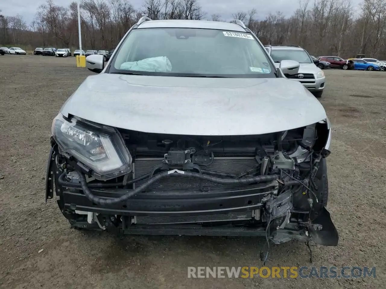 5 Photograph of a damaged car KNMAT2MVXLP533028 NISSAN ROGUE 2020