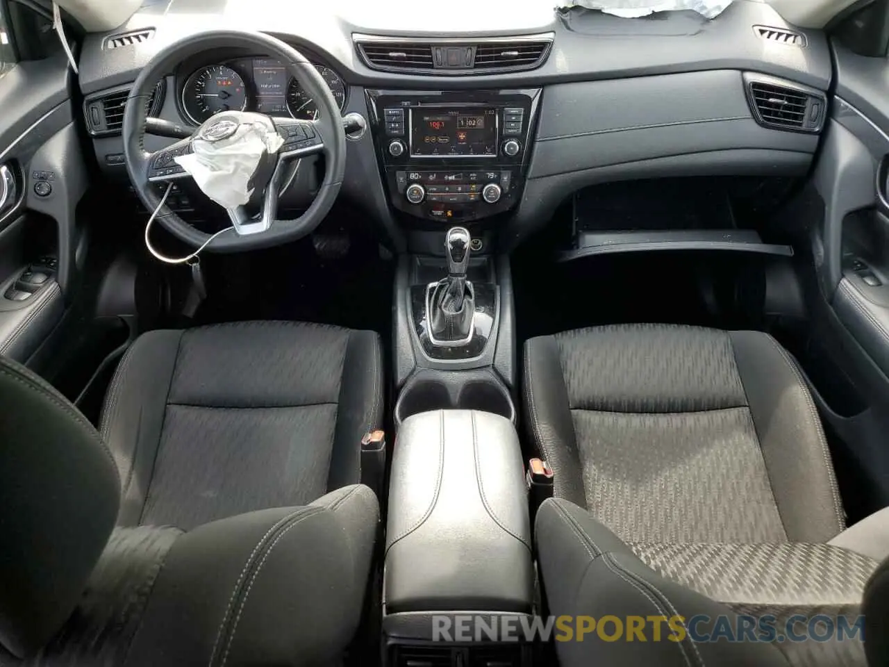 8 Photograph of a damaged car KNMAT2MVXLP533028 NISSAN ROGUE 2020
