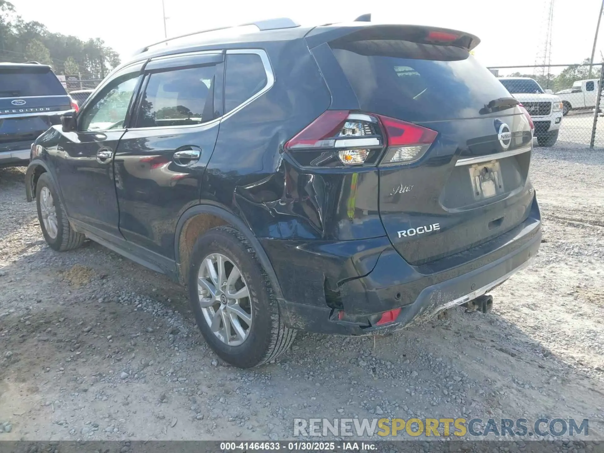 3 Photograph of a damaged car KNMAT2MVXLP534826 NISSAN ROGUE 2020
