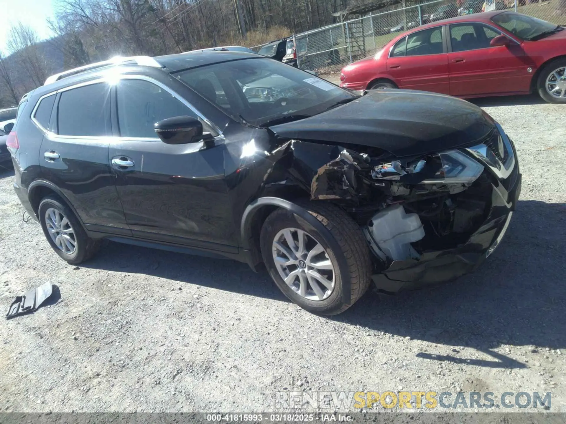 1 Photograph of a damaged car KNMAT2MVXLP535345 NISSAN ROGUE 2020