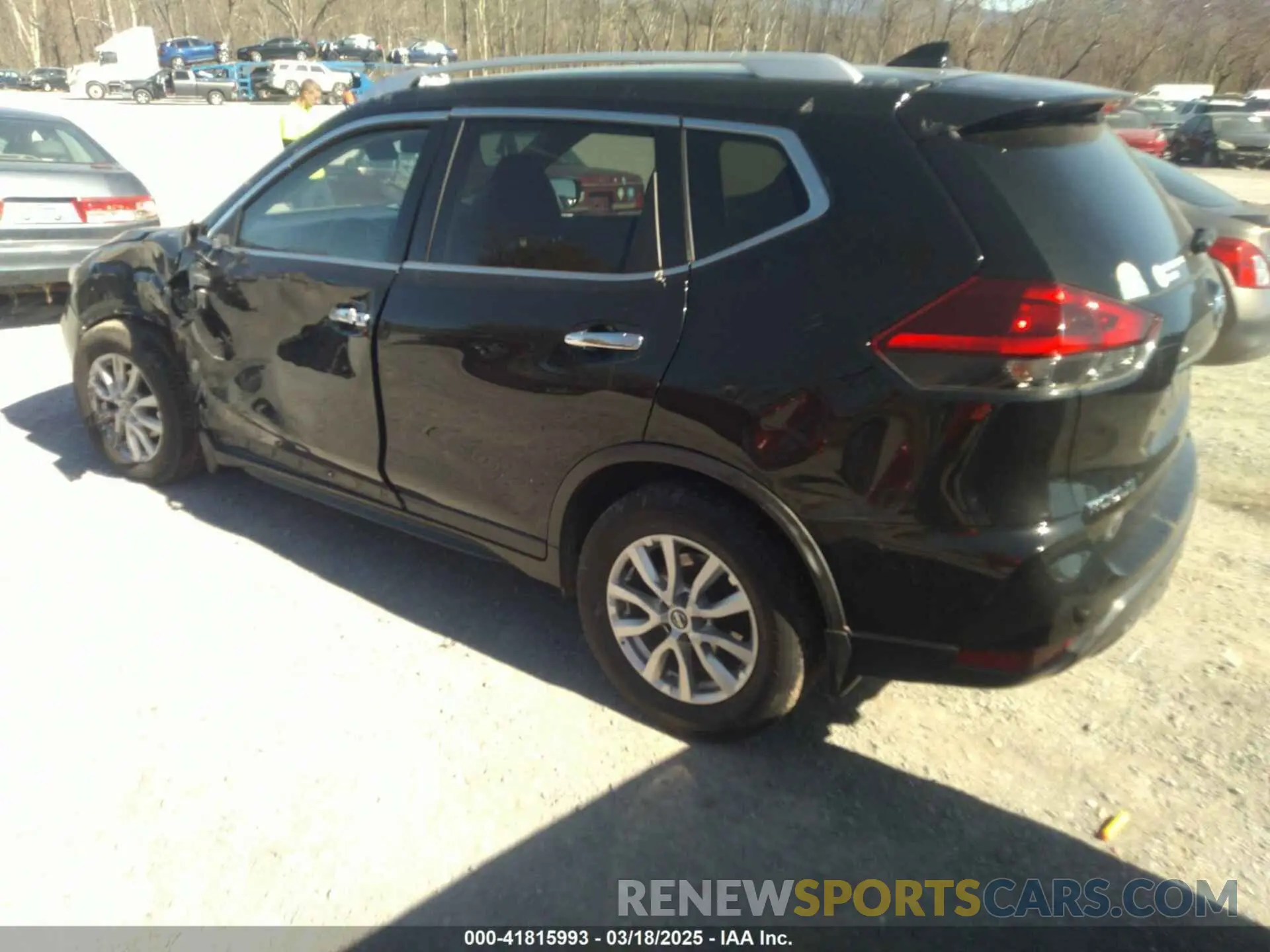 3 Photograph of a damaged car KNMAT2MVXLP535345 NISSAN ROGUE 2020