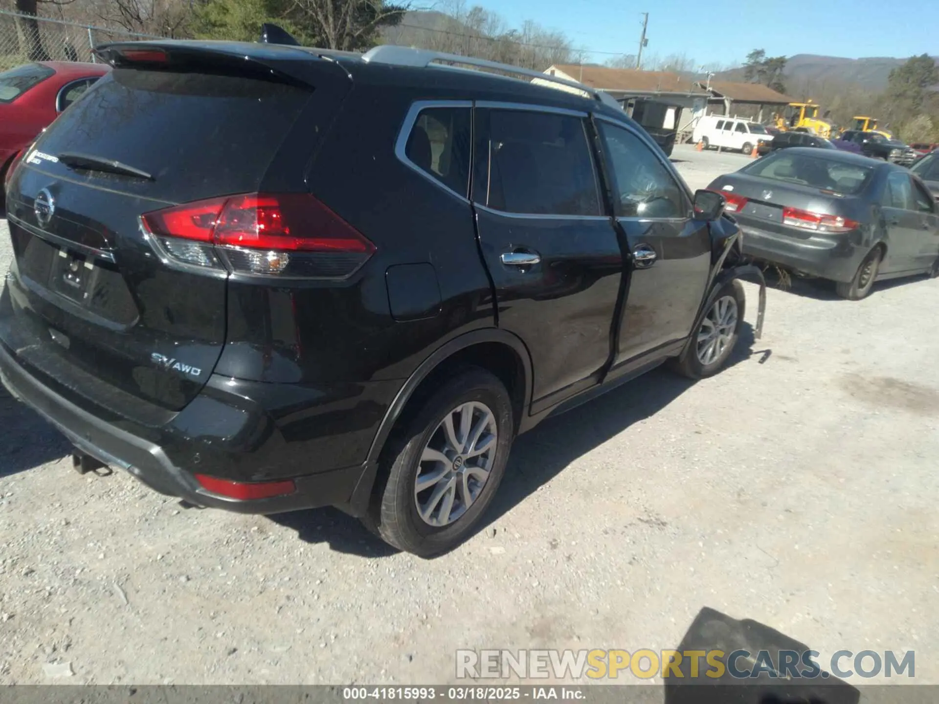 4 Photograph of a damaged car KNMAT2MVXLP535345 NISSAN ROGUE 2020
