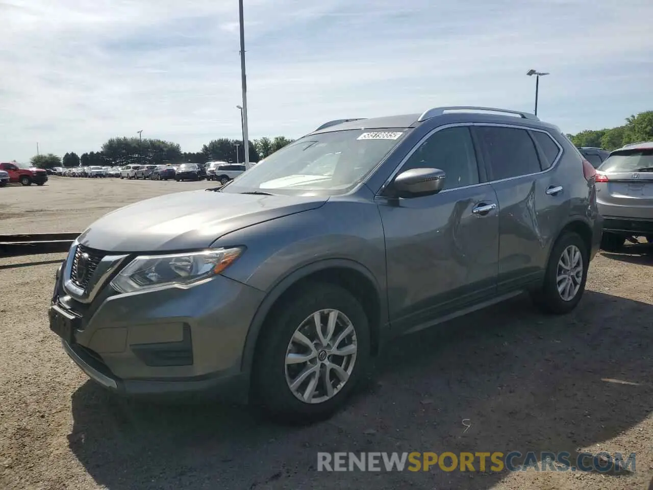 1 Photograph of a damaged car KNMAT2MVXLP536933 NISSAN ROGUE 2020
