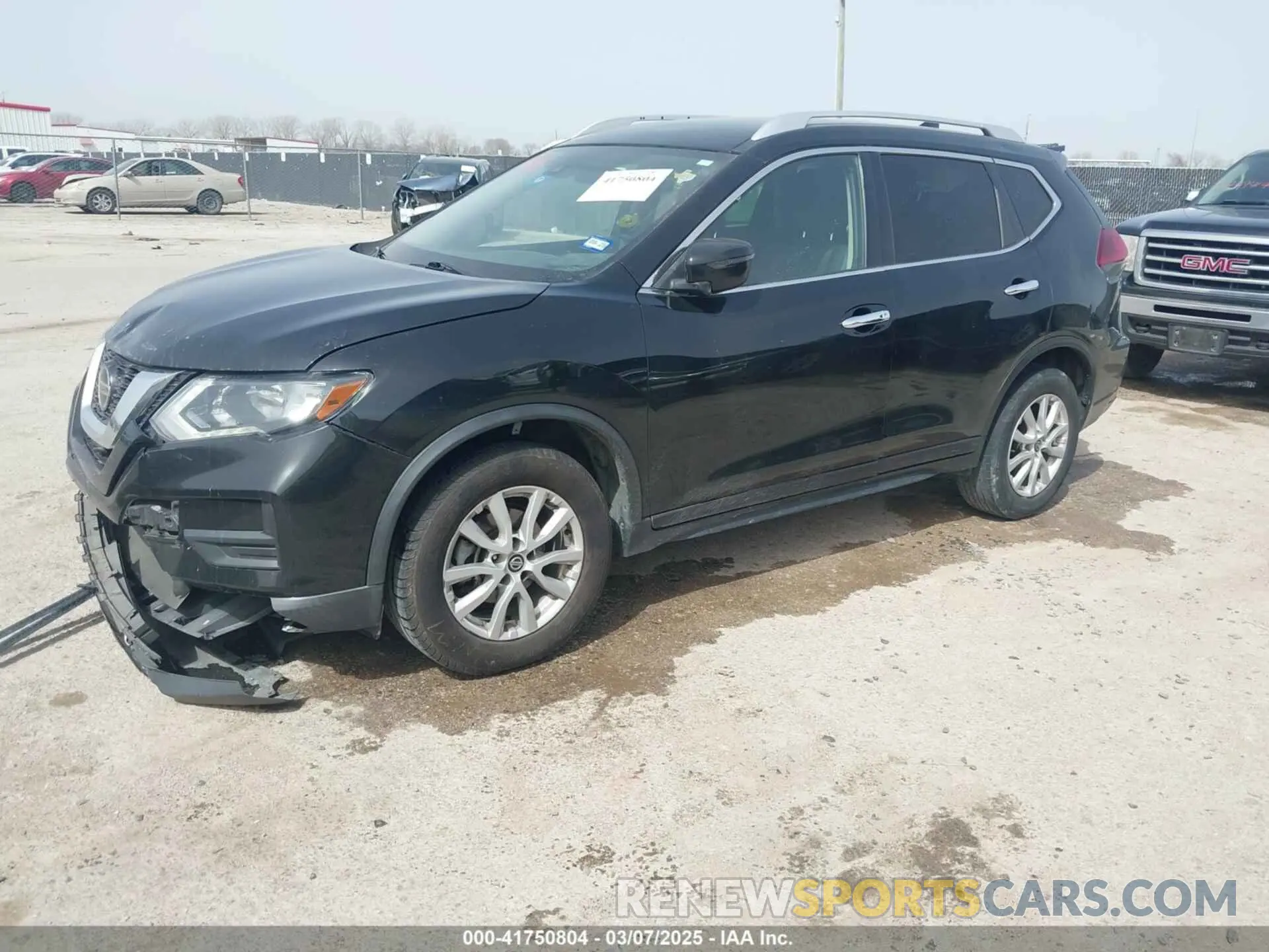 2 Photograph of a damaged car KNMAT2MVXLP539587 NISSAN ROGUE 2020