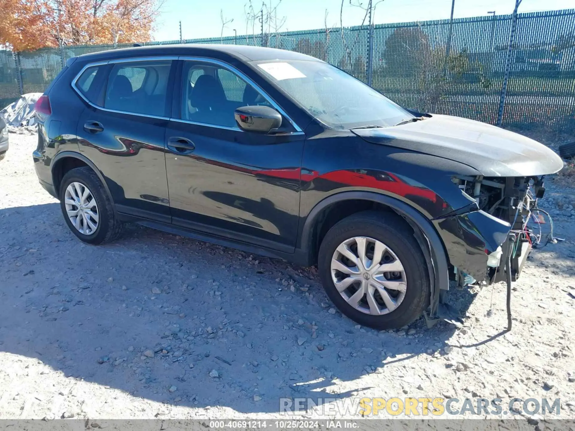 1 Photograph of a damaged car KNMAT2MVXLP540884 NISSAN ROGUE 2020