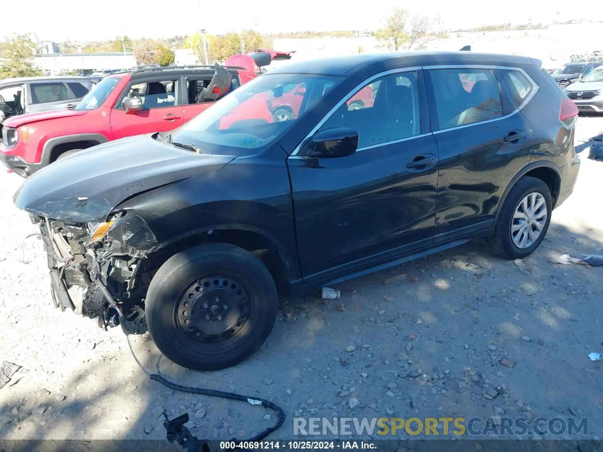 2 Photograph of a damaged car KNMAT2MVXLP540884 NISSAN ROGUE 2020