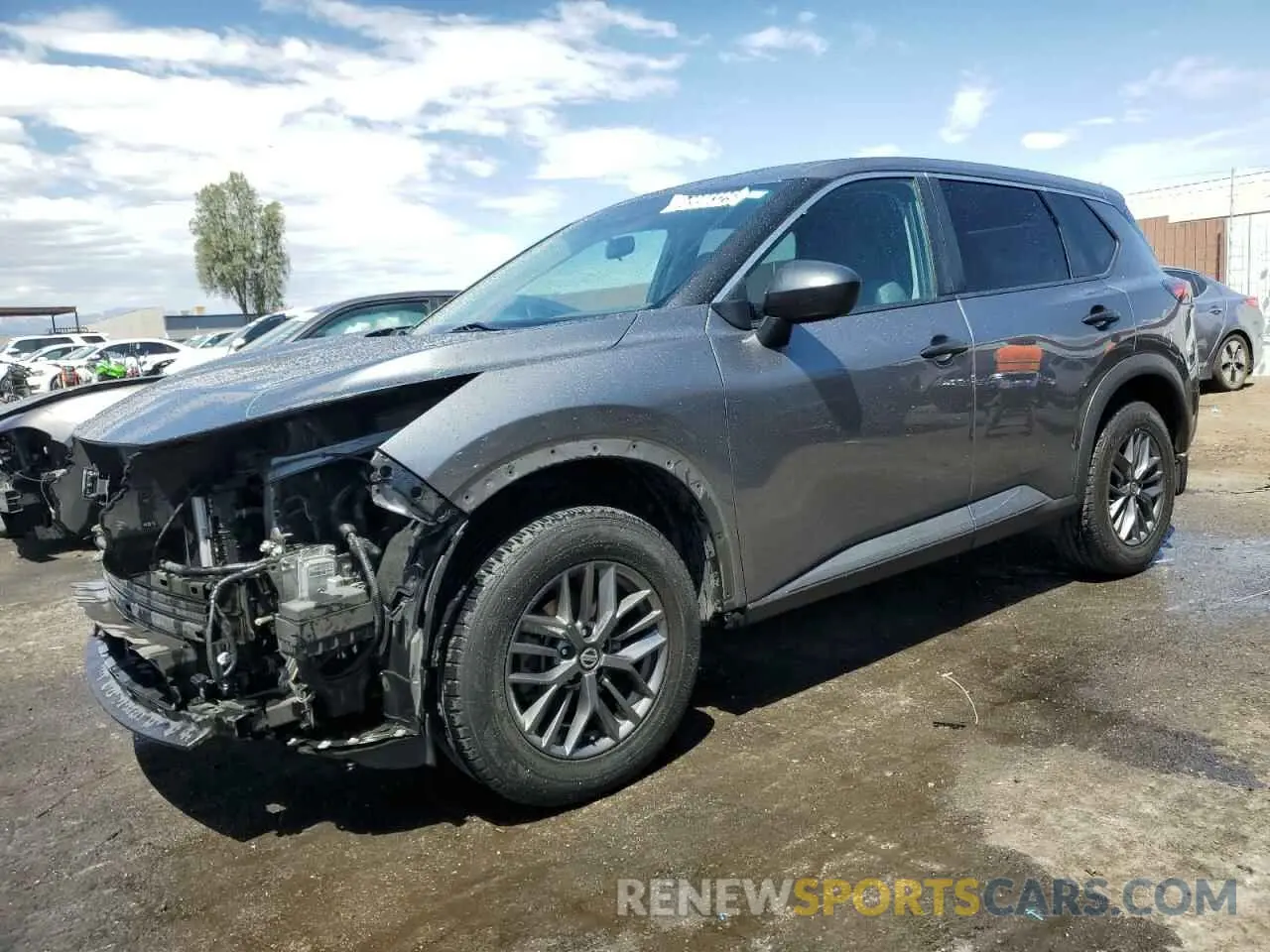 1 Photograph of a damaged car 5N1AT3AA0MC700220 NISSAN ROGUE 2021