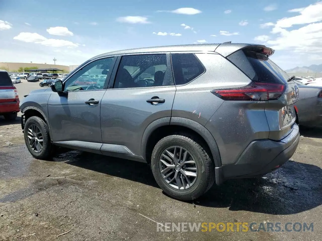 2 Photograph of a damaged car 5N1AT3AA0MC700220 NISSAN ROGUE 2021
