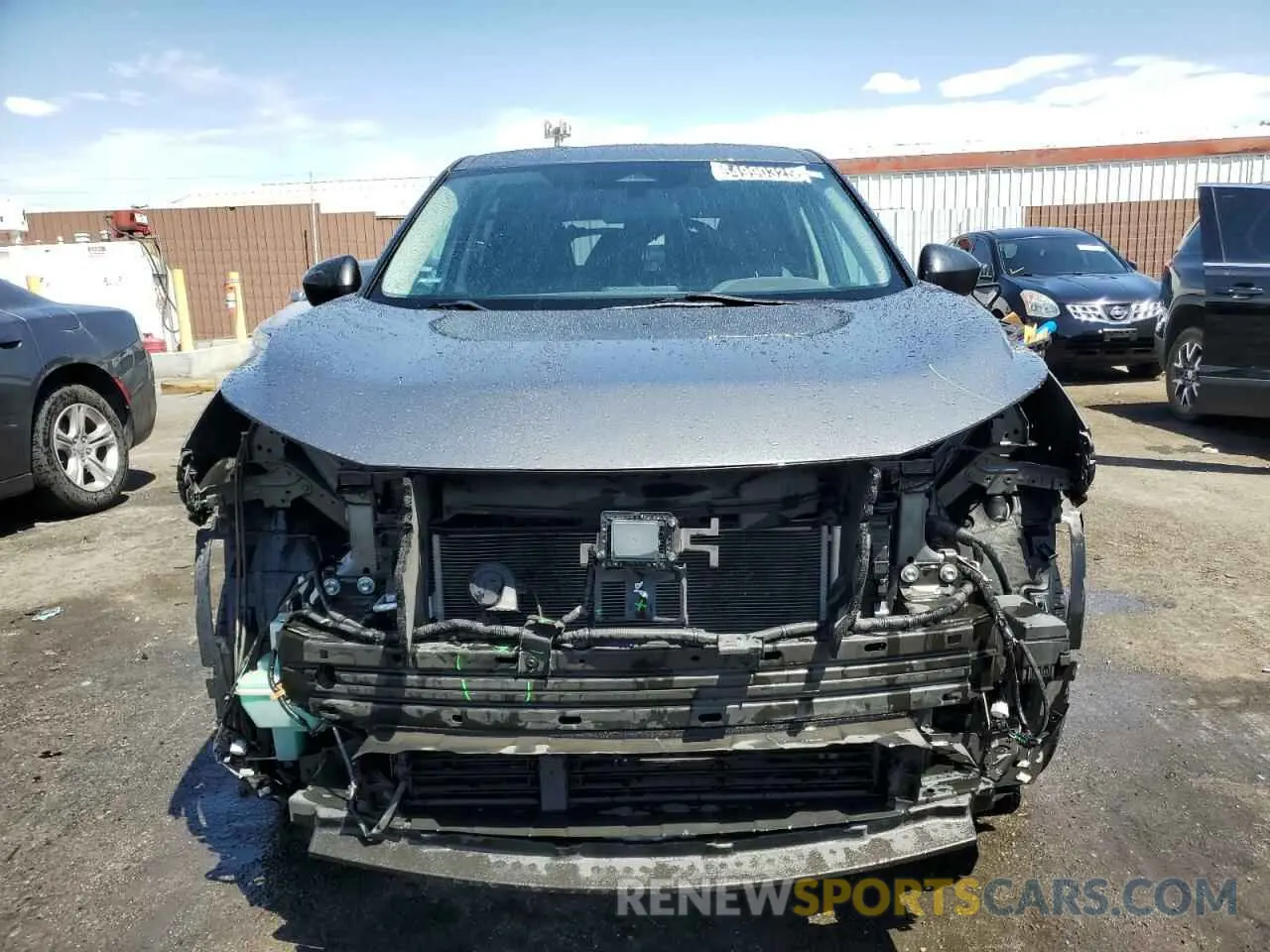 5 Photograph of a damaged car 5N1AT3AA0MC700220 NISSAN ROGUE 2021