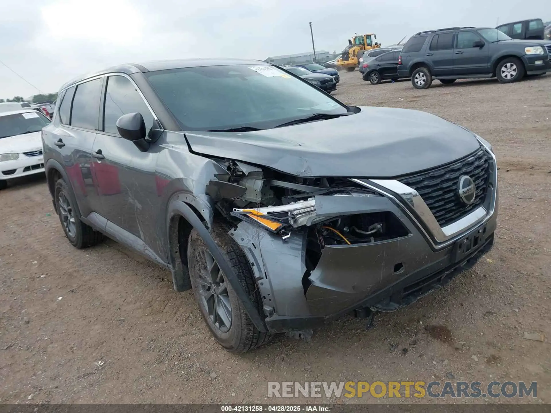 1 Photograph of a damaged car 5N1AT3AA0MC727255 NISSAN ROGUE 2021