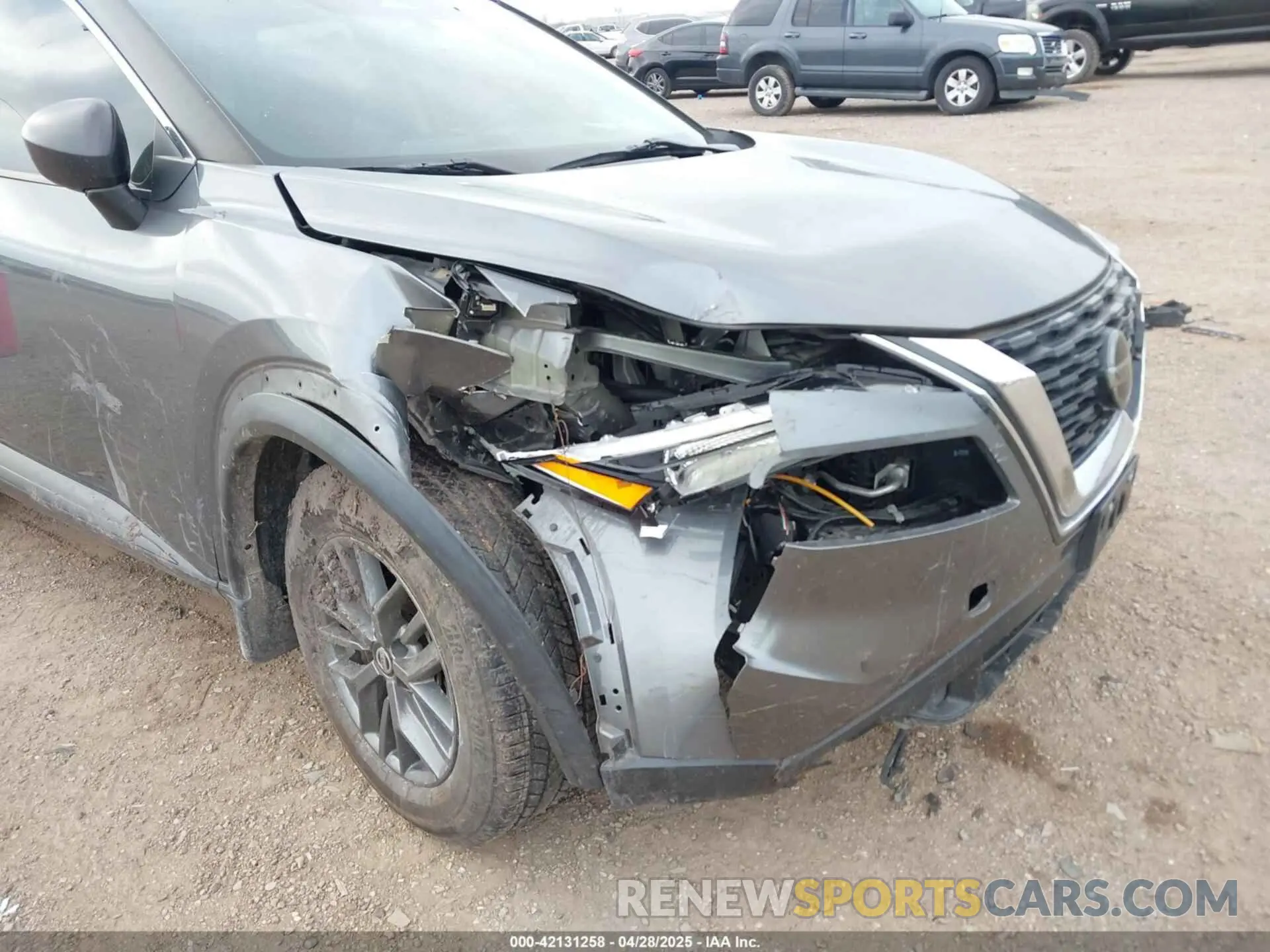 6 Photograph of a damaged car 5N1AT3AA0MC727255 NISSAN ROGUE 2021