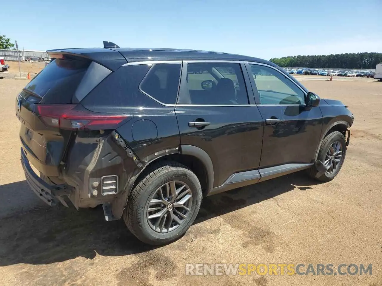3 Photograph of a damaged car 5N1AT3AA0MC799413 NISSAN ROGUE 2021