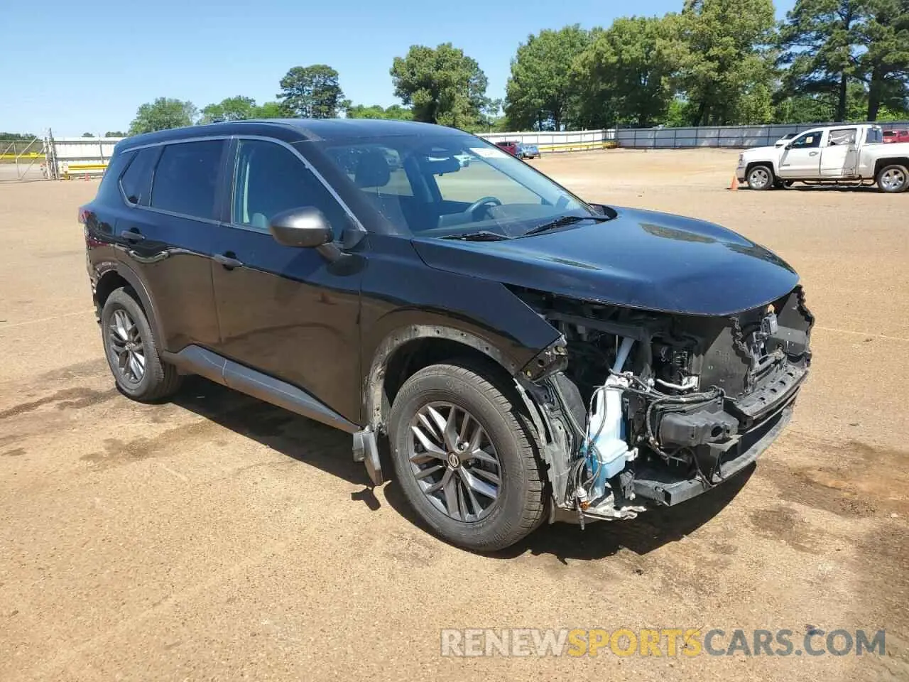 4 Photograph of a damaged car 5N1AT3AA0MC799413 NISSAN ROGUE 2021