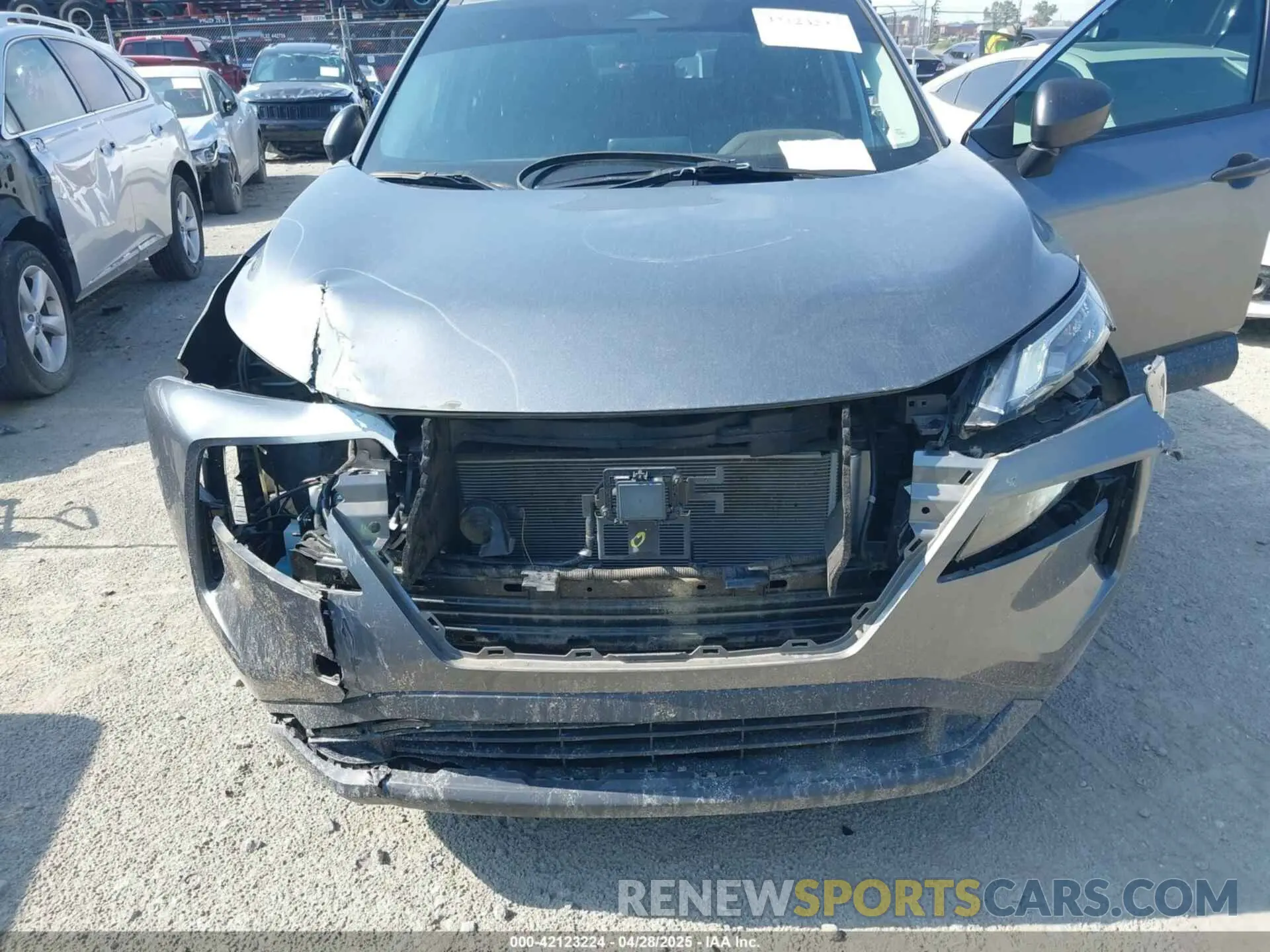 6 Photograph of a damaged car 5N1AT3AA0MC829557 NISSAN ROGUE 2021
