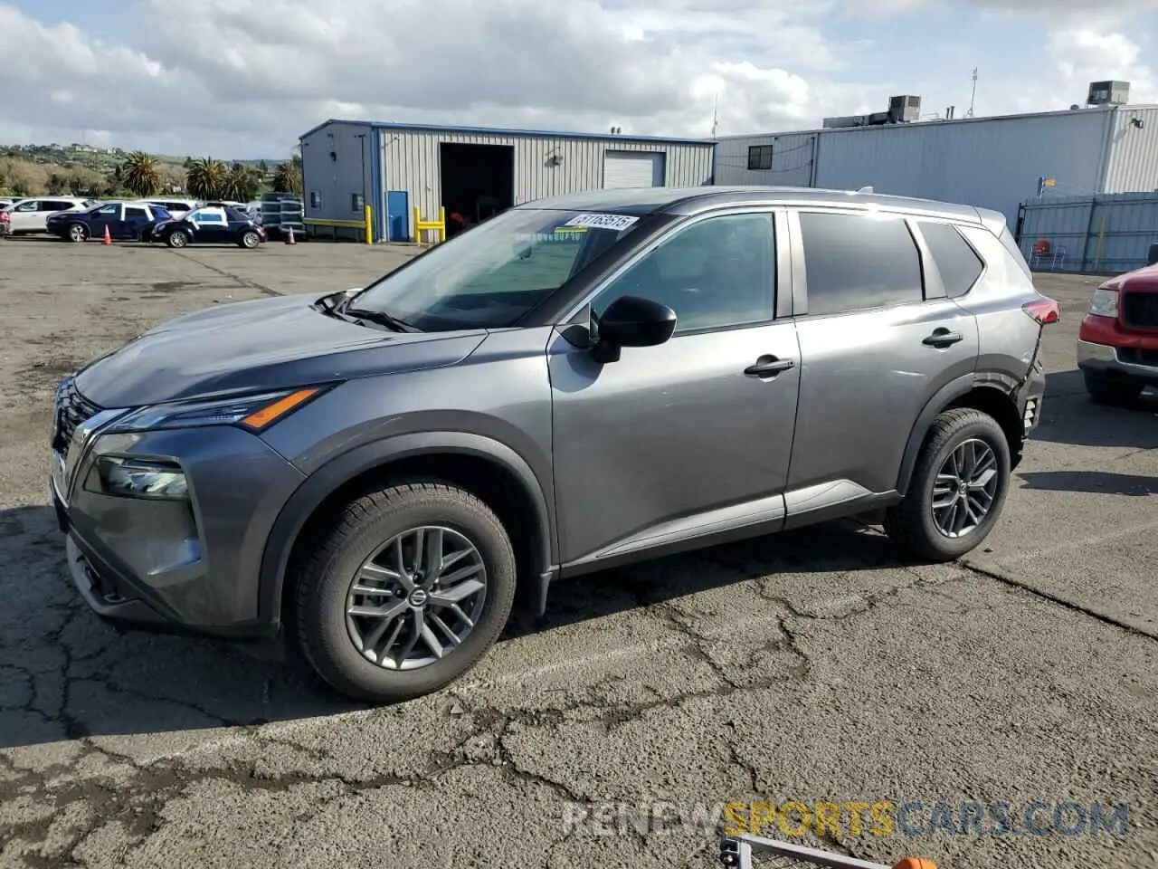 1 Photograph of a damaged car 5N1AT3AA0MC842745 NISSAN ROGUE 2021