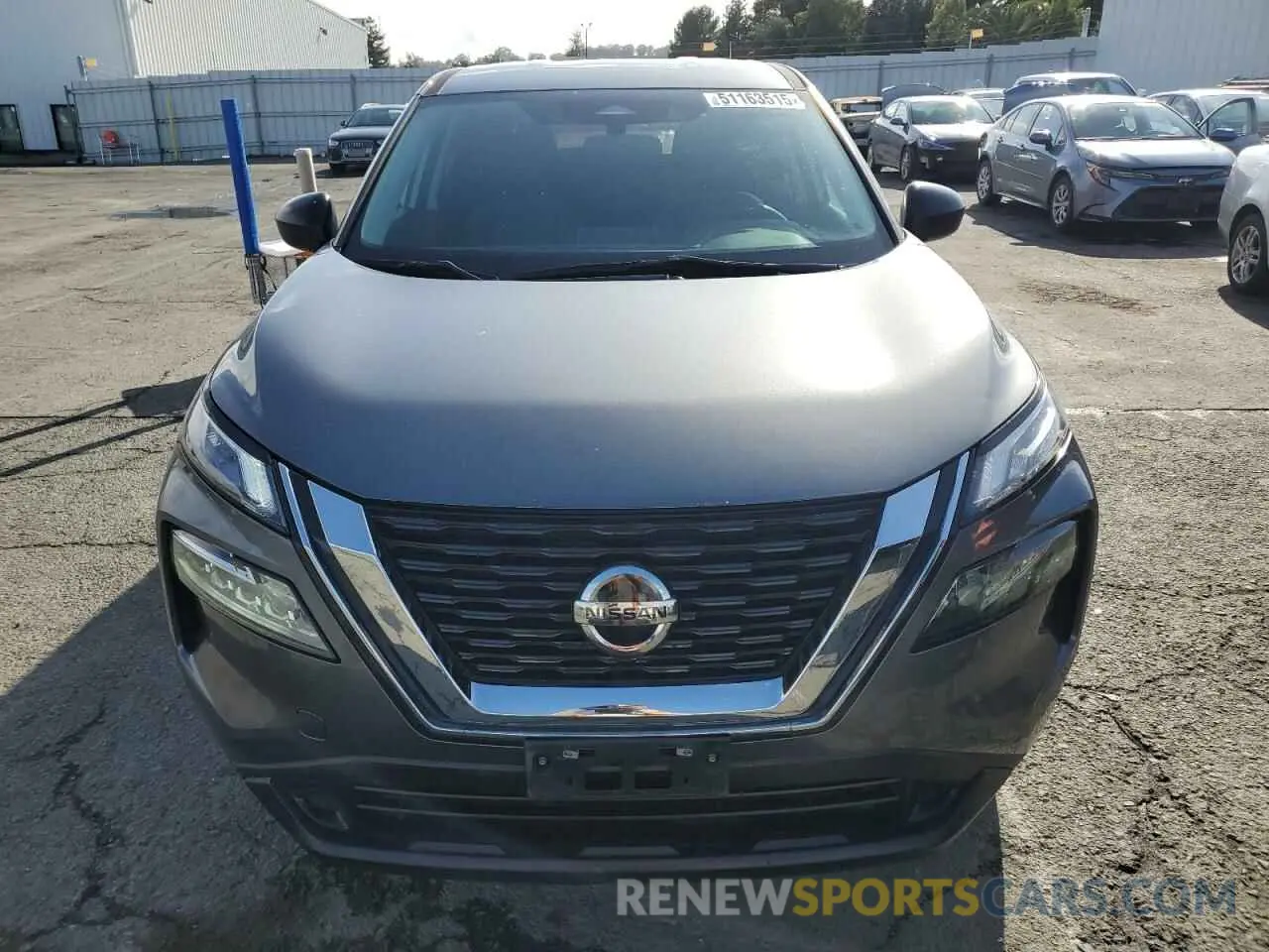 5 Photograph of a damaged car 5N1AT3AA0MC842745 NISSAN ROGUE 2021