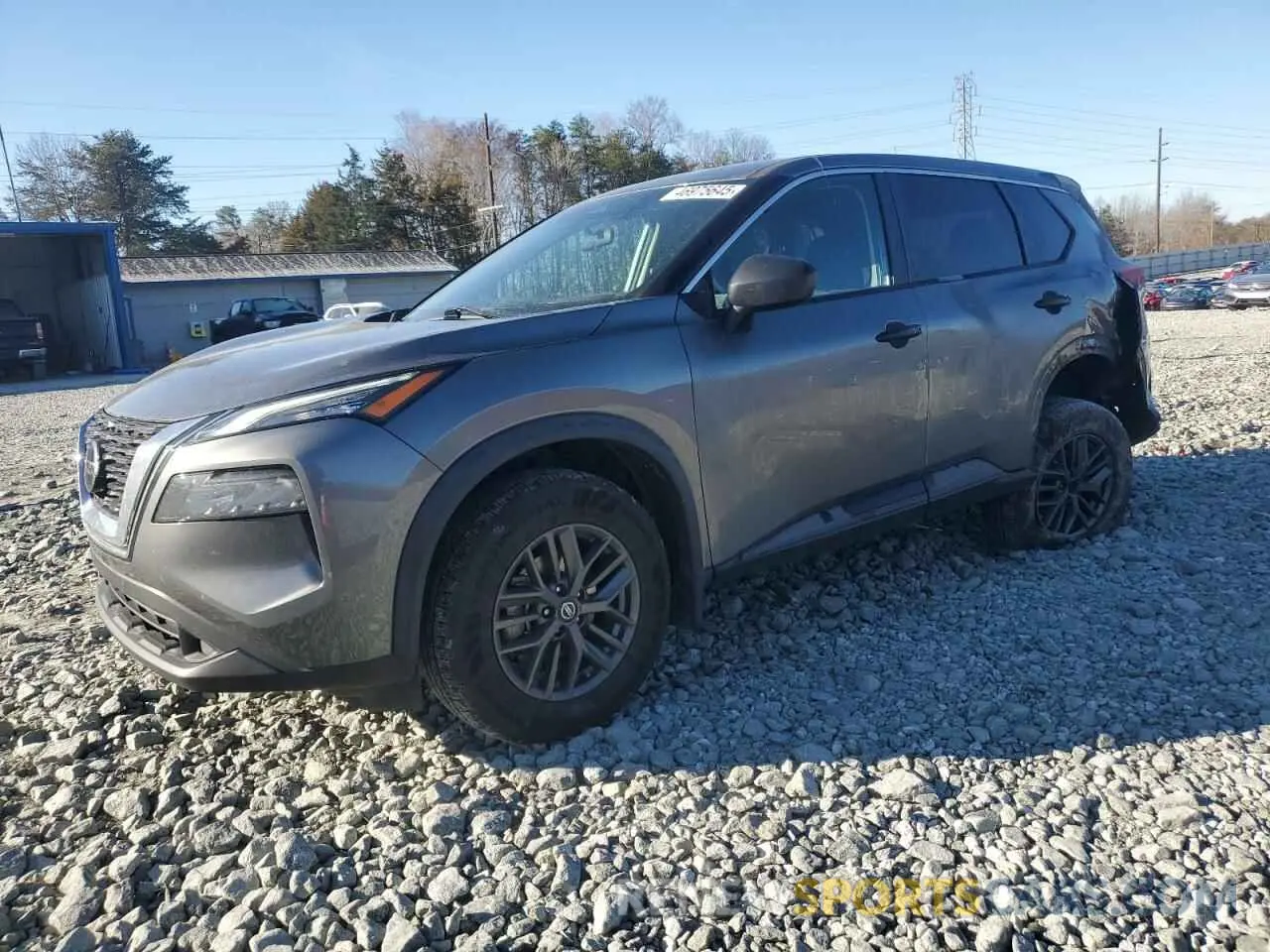 1 Photograph of a damaged car 5N1AT3AA1MC711601 NISSAN ROGUE 2021