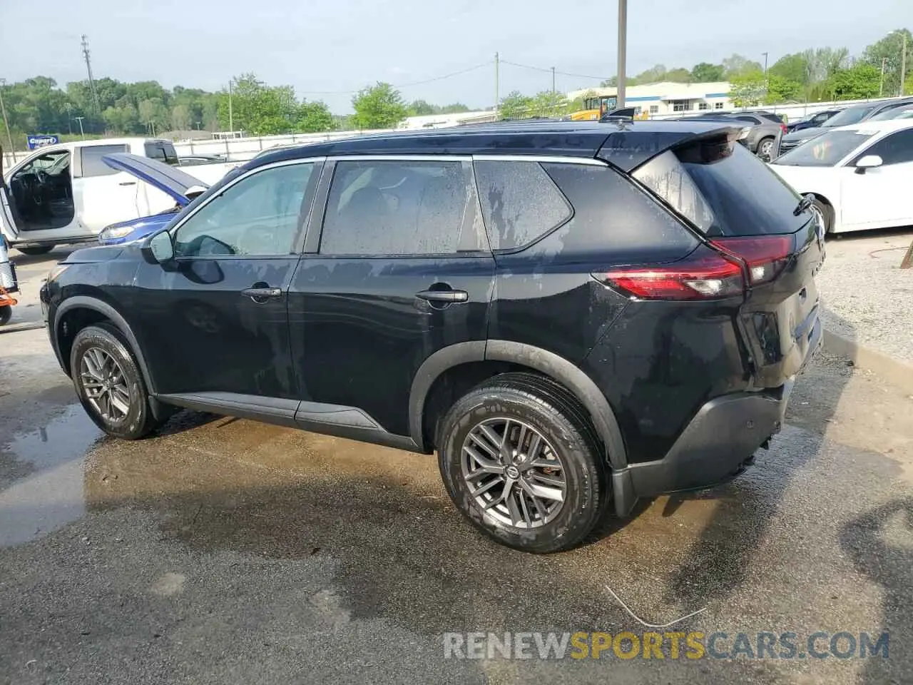 2 Photograph of a damaged car 5N1AT3AA1MC738409 NISSAN ROGUE 2021