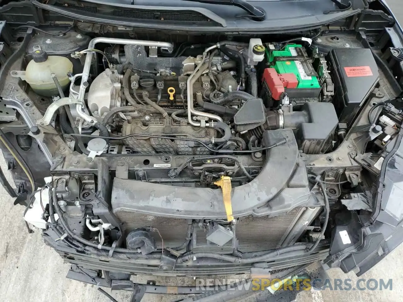 12 Photograph of a damaged car 5N1AT3AA1MC757073 NISSAN ROGUE 2021
