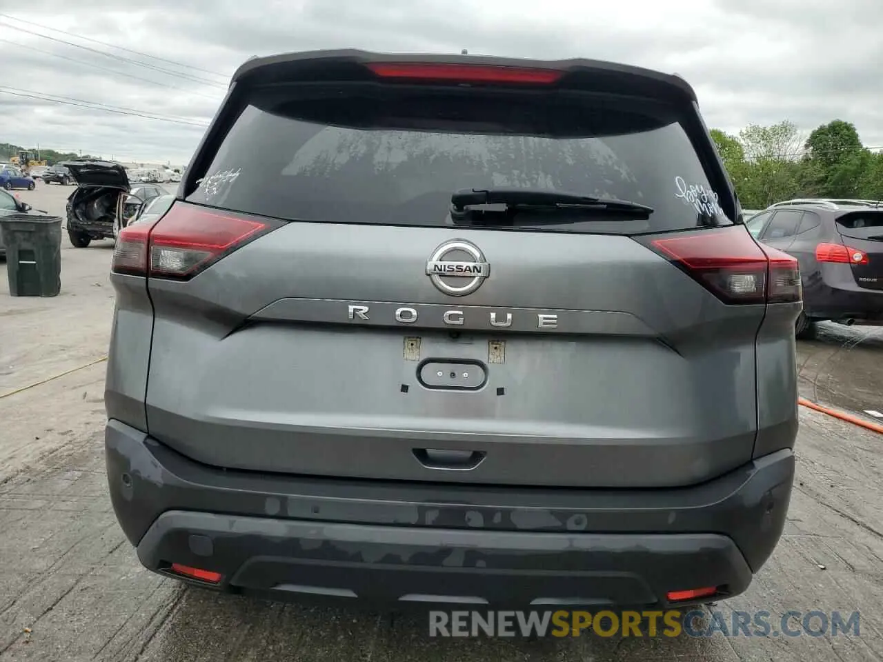 6 Photograph of a damaged car 5N1AT3AA1MC757073 NISSAN ROGUE 2021