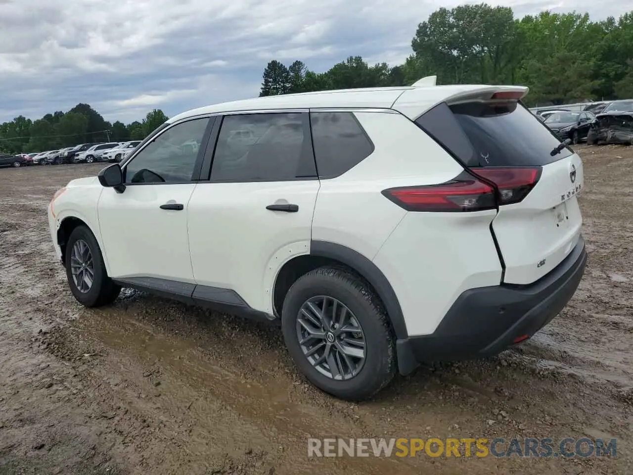 2 Photograph of a damaged car 5N1AT3AA1MC839238 NISSAN ROGUE 2021