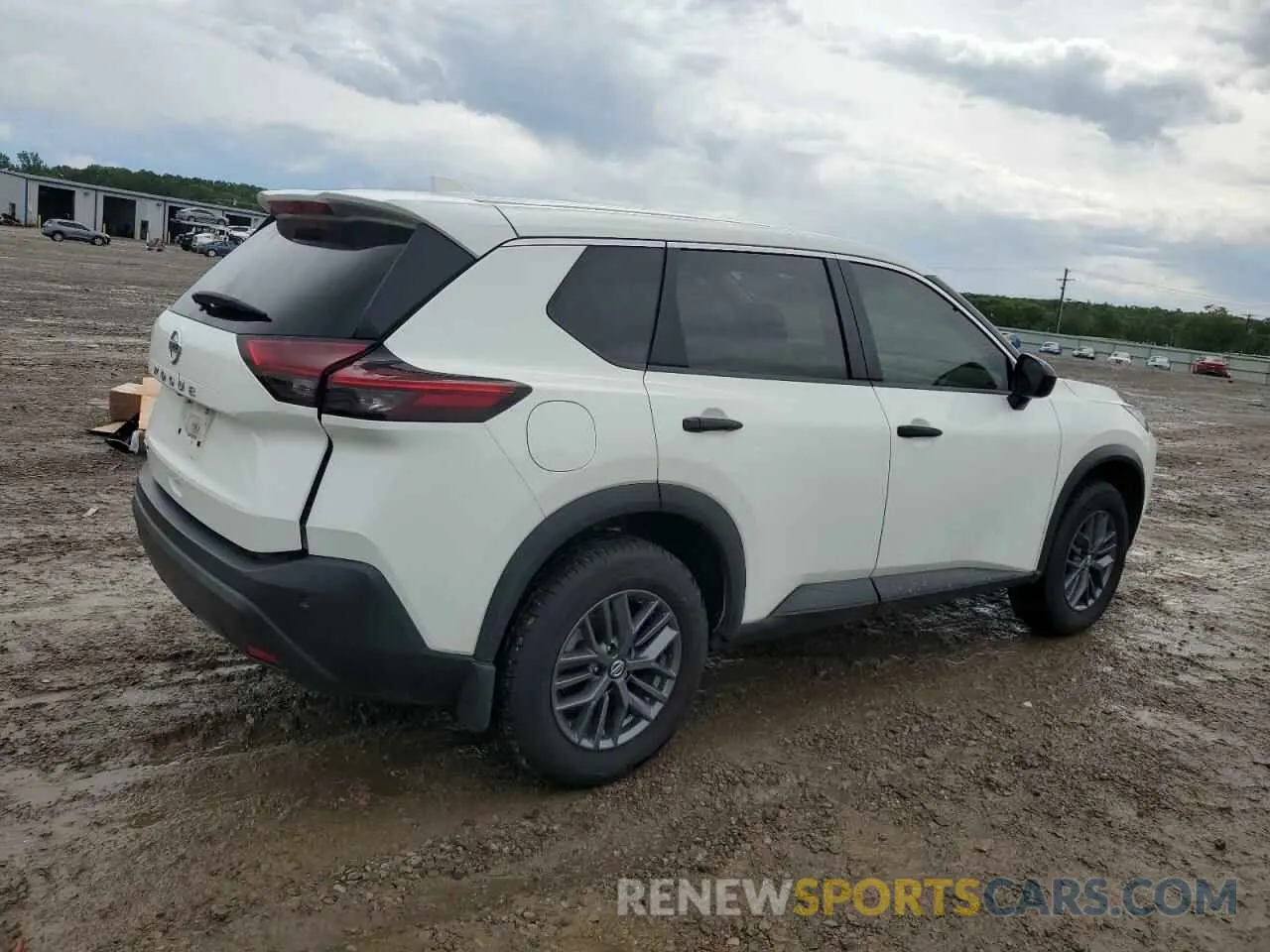 3 Photograph of a damaged car 5N1AT3AA1MC839238 NISSAN ROGUE 2021