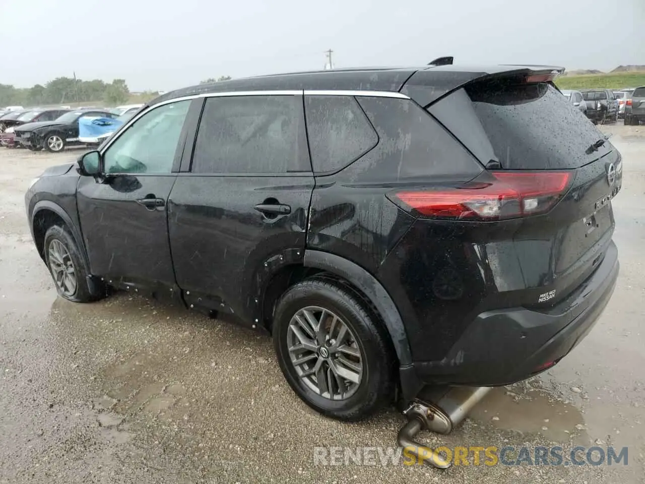 2 Photograph of a damaged car 5N1AT3AA2MC761620 NISSAN ROGUE 2021