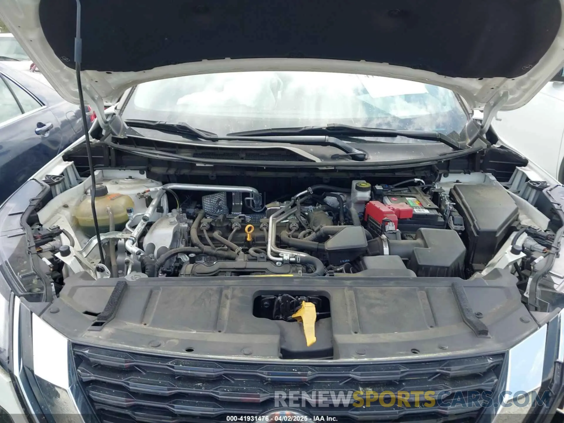 10 Photograph of a damaged car 5N1AT3AA2MC805907 NISSAN ROGUE 2021