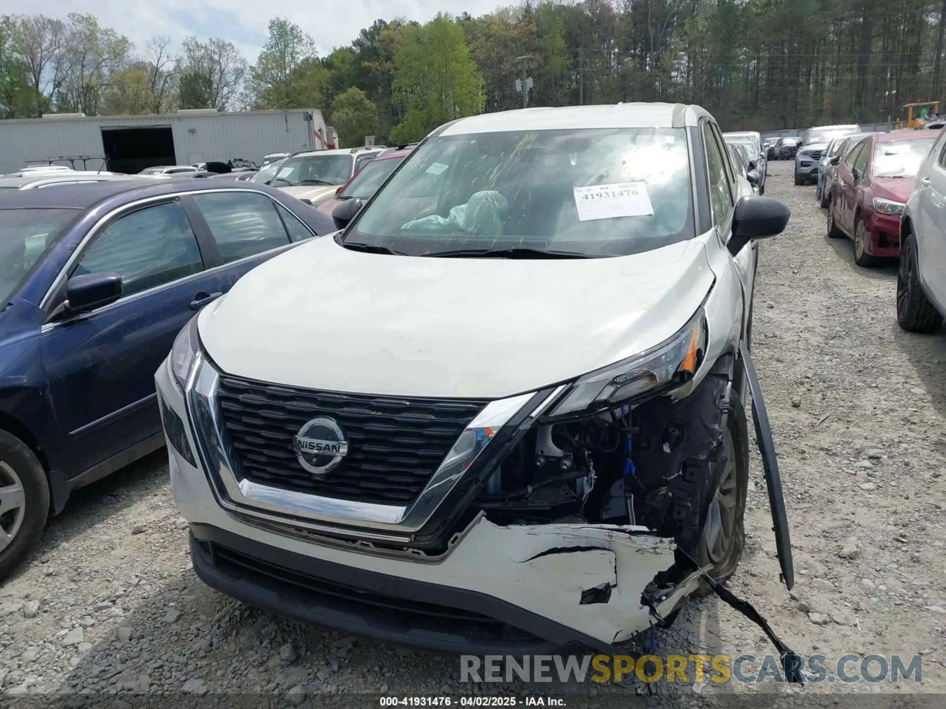 12 Photograph of a damaged car 5N1AT3AA2MC805907 NISSAN ROGUE 2021