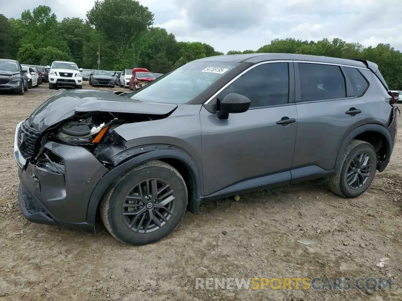 1 Photograph of a damaged car 5N1AT3AA2MC847641 NISSAN ROGUE 2021