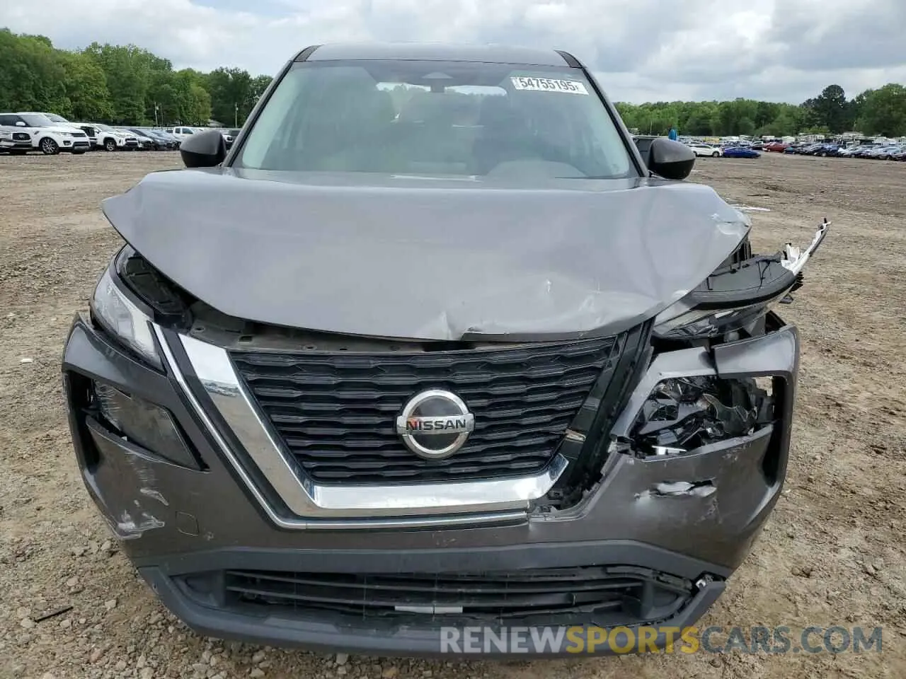 5 Photograph of a damaged car 5N1AT3AA2MC847641 NISSAN ROGUE 2021