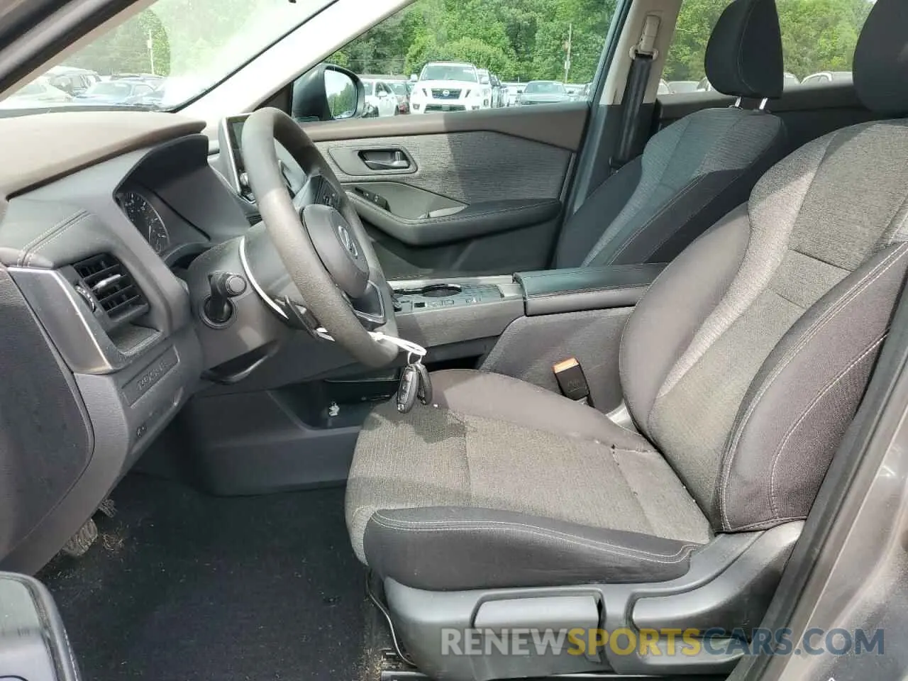 7 Photograph of a damaged car 5N1AT3AA2MC847641 NISSAN ROGUE 2021