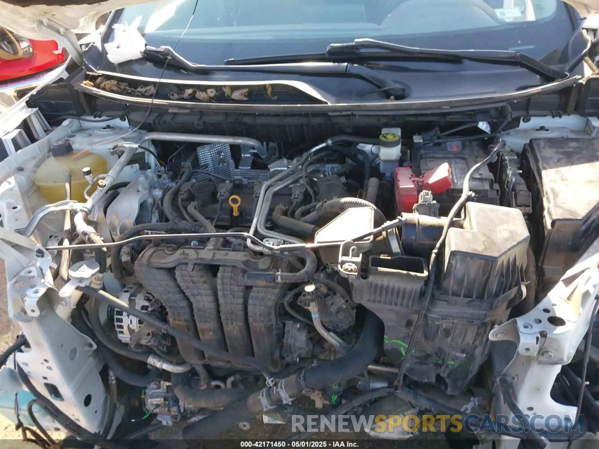 10 Photograph of a damaged car 5N1AT3AA3MC741618 NISSAN ROGUE 2021