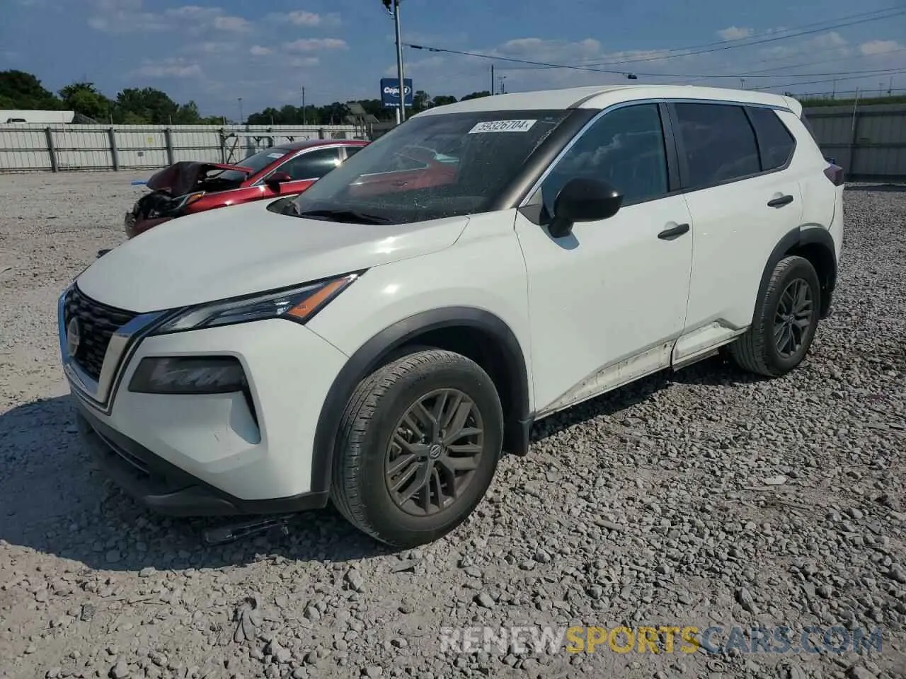 1 Photograph of a damaged car 5N1AT3AA3MC765529 NISSAN ROGUE 2021