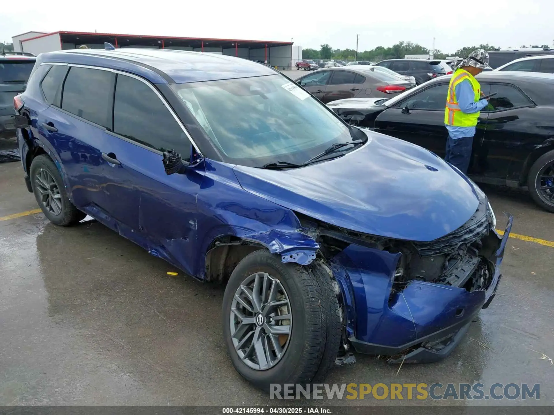 1 Photograph of a damaged car 5N1AT3AA3MC797994 NISSAN ROGUE 2021