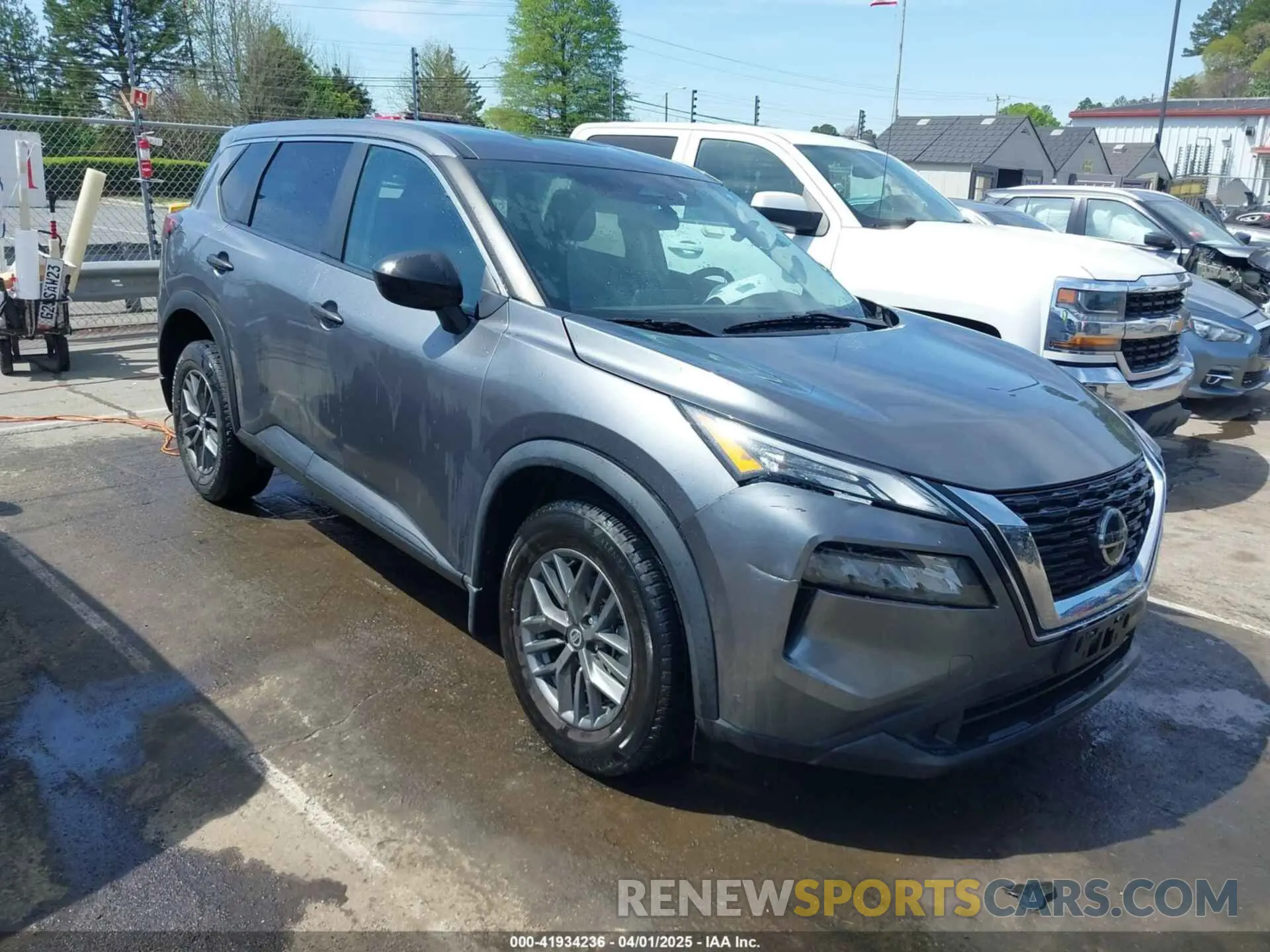 1 Photograph of a damaged car 5N1AT3AA4MC717490 NISSAN ROGUE 2021
