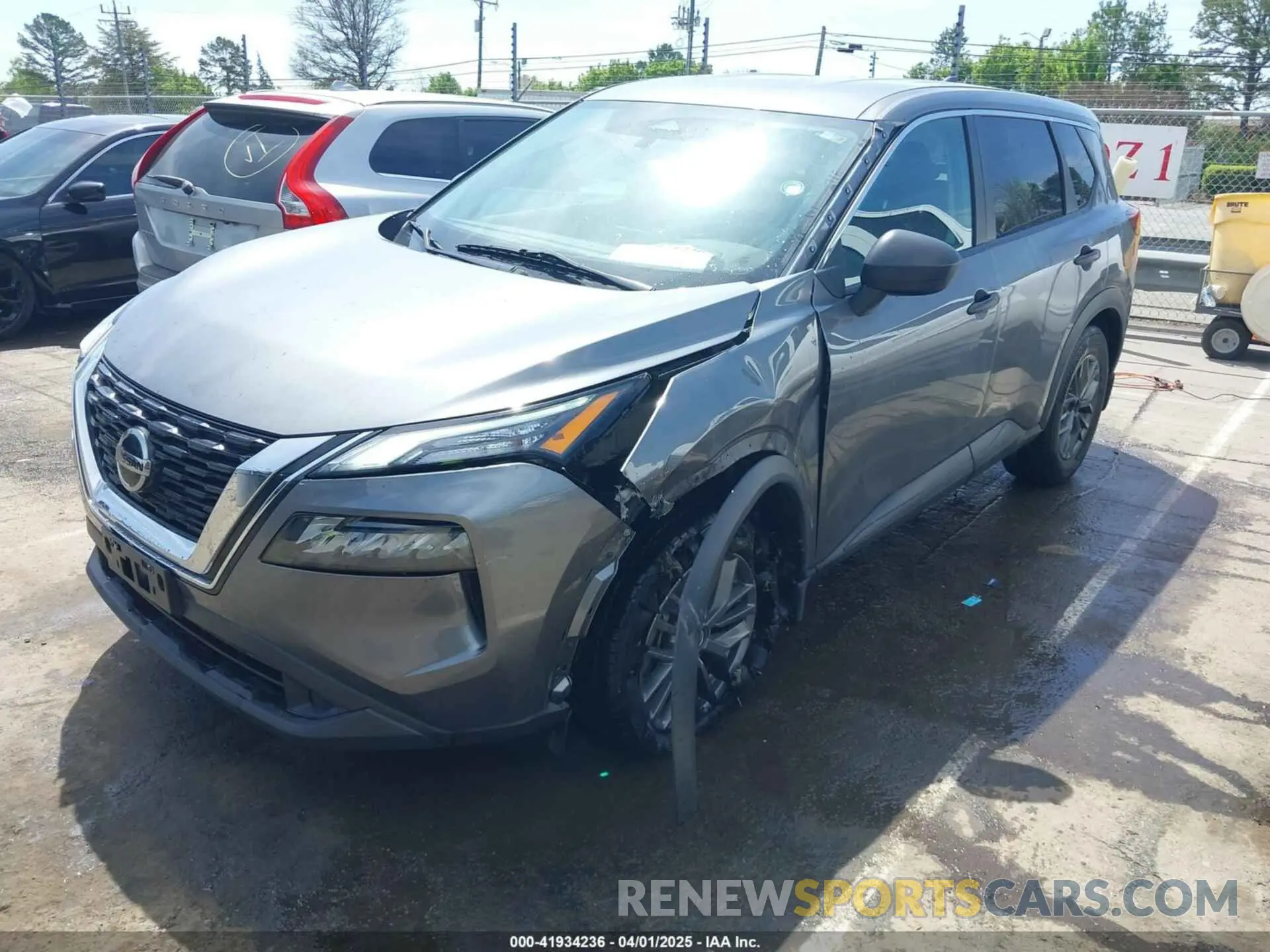6 Photograph of a damaged car 5N1AT3AA4MC717490 NISSAN ROGUE 2021