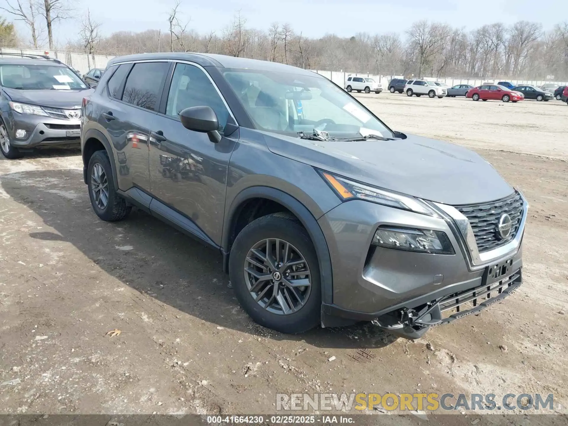 1 Photograph of a damaged car 5N1AT3AA4MC792562 NISSAN ROGUE 2021