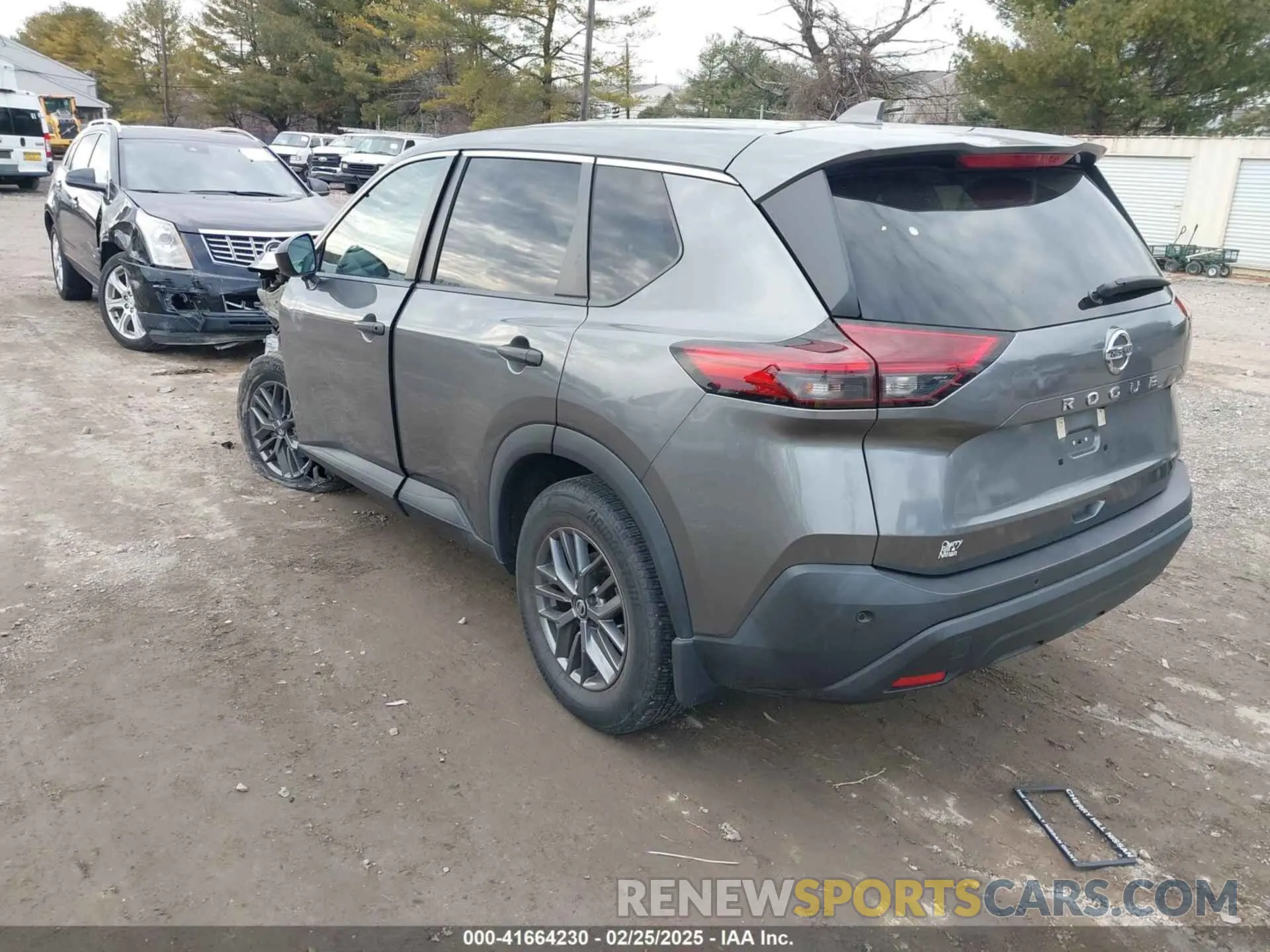 3 Photograph of a damaged car 5N1AT3AA4MC792562 NISSAN ROGUE 2021