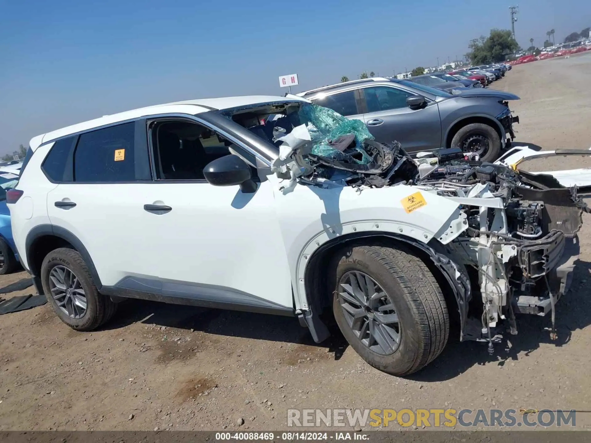 14 Photograph of a damaged car 5N1AT3AA4MC808937 NISSAN ROGUE 2021
