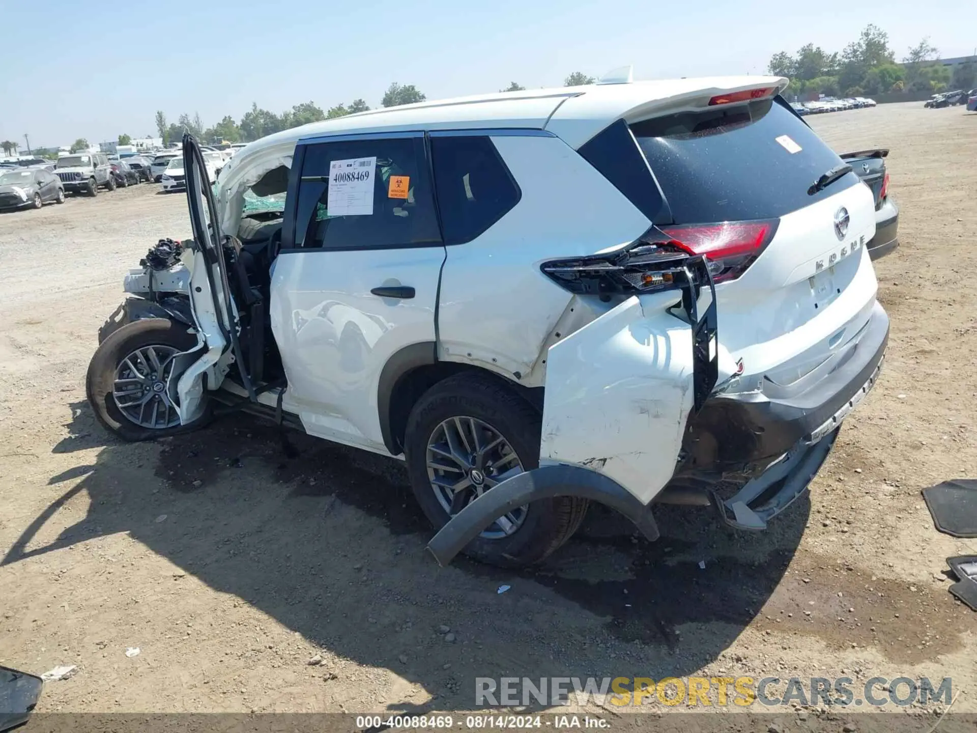 3 Photograph of a damaged car 5N1AT3AA4MC808937 NISSAN ROGUE 2021