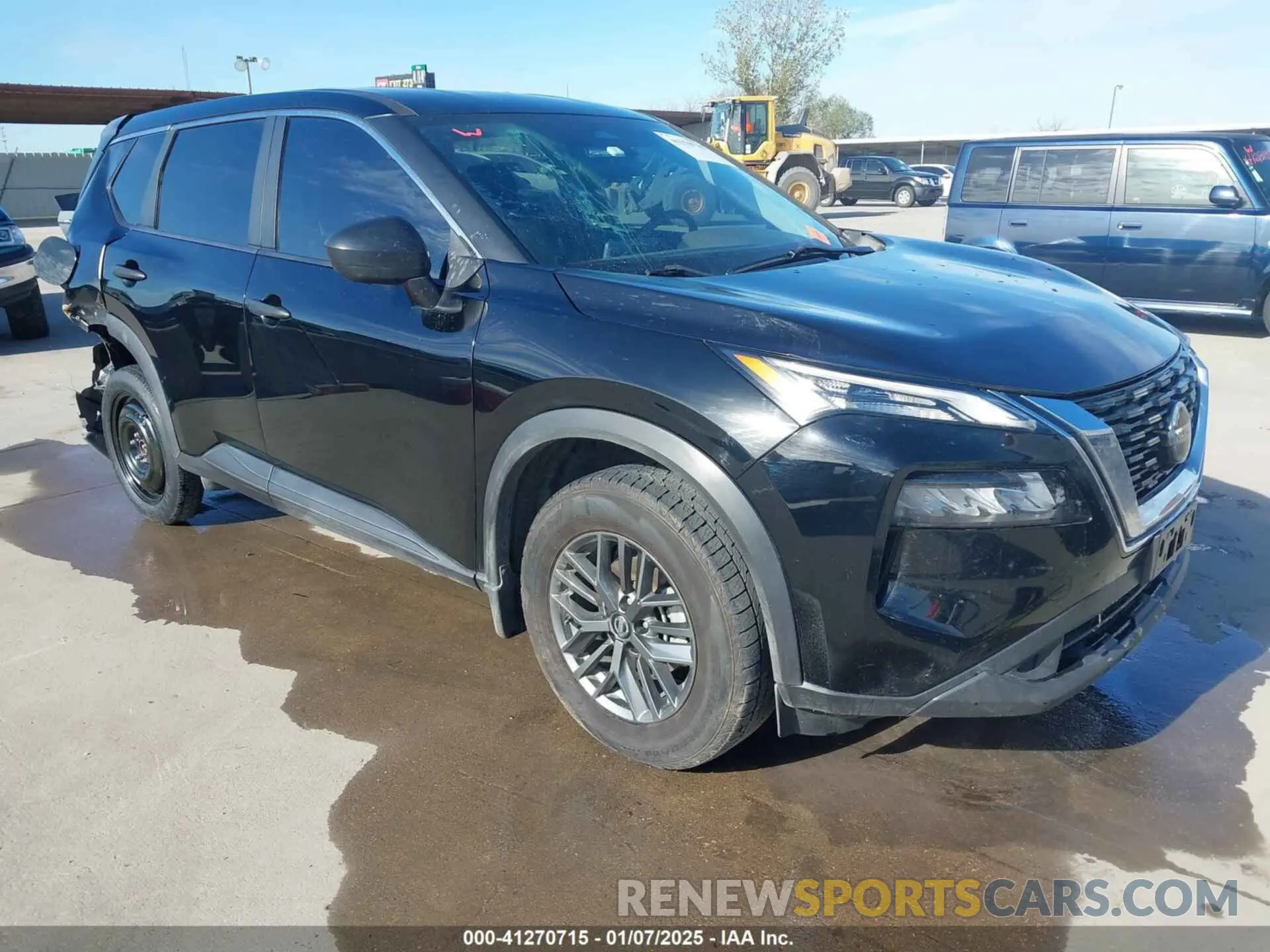 1 Photograph of a damaged car 5N1AT3AA4MC813071 NISSAN ROGUE 2021