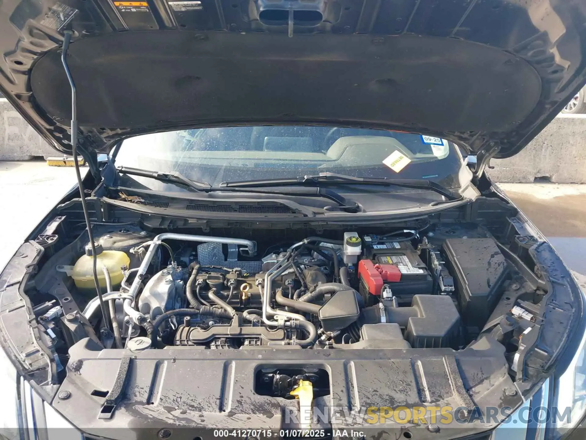 10 Photograph of a damaged car 5N1AT3AA4MC813071 NISSAN ROGUE 2021