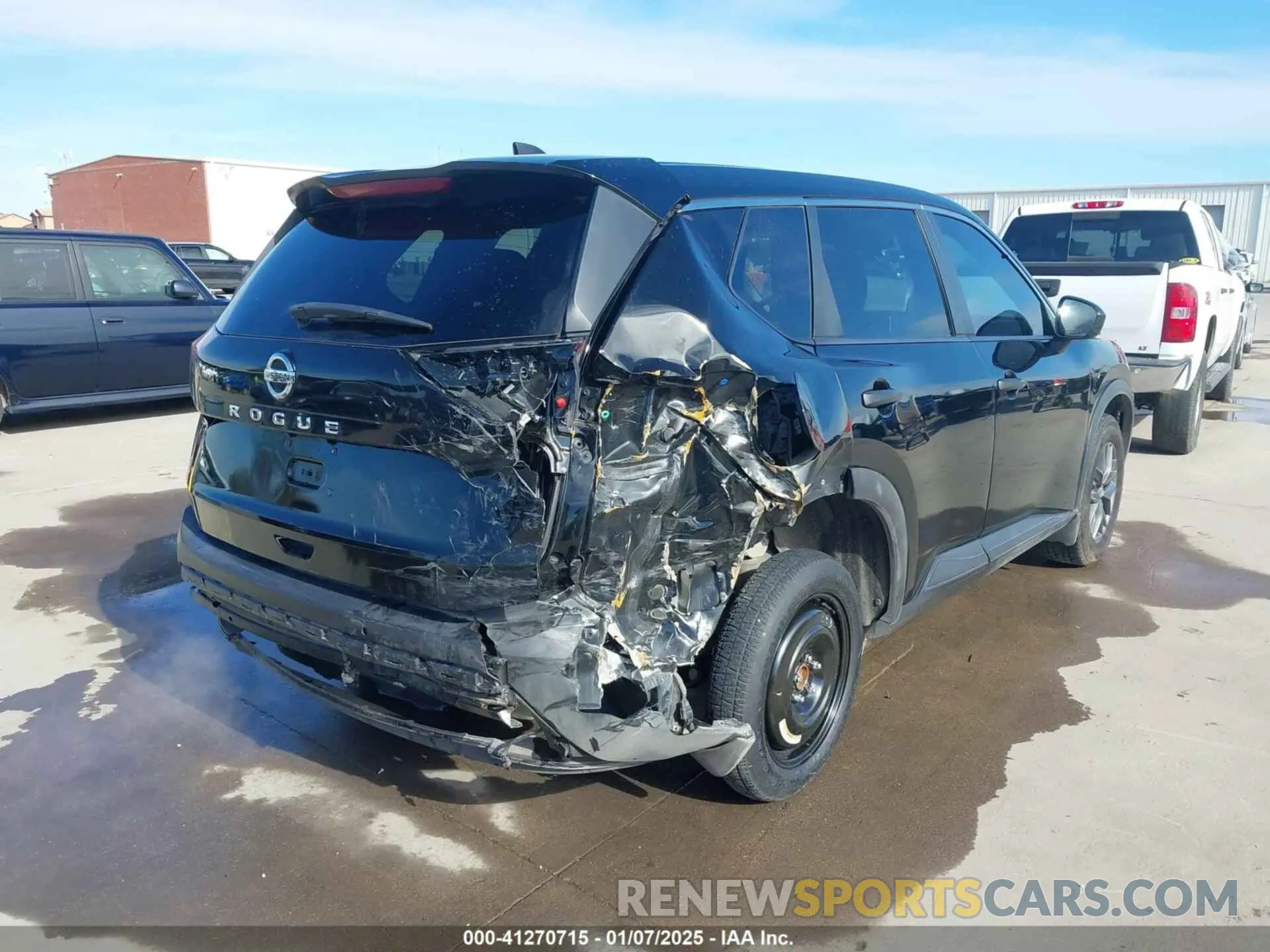 6 Photograph of a damaged car 5N1AT3AA4MC813071 NISSAN ROGUE 2021