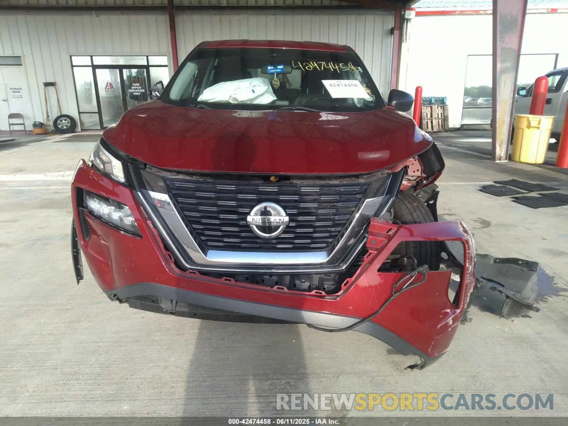 13 Photograph of a damaged car 5N1AT3AA4MC820537 NISSAN ROGUE 2021