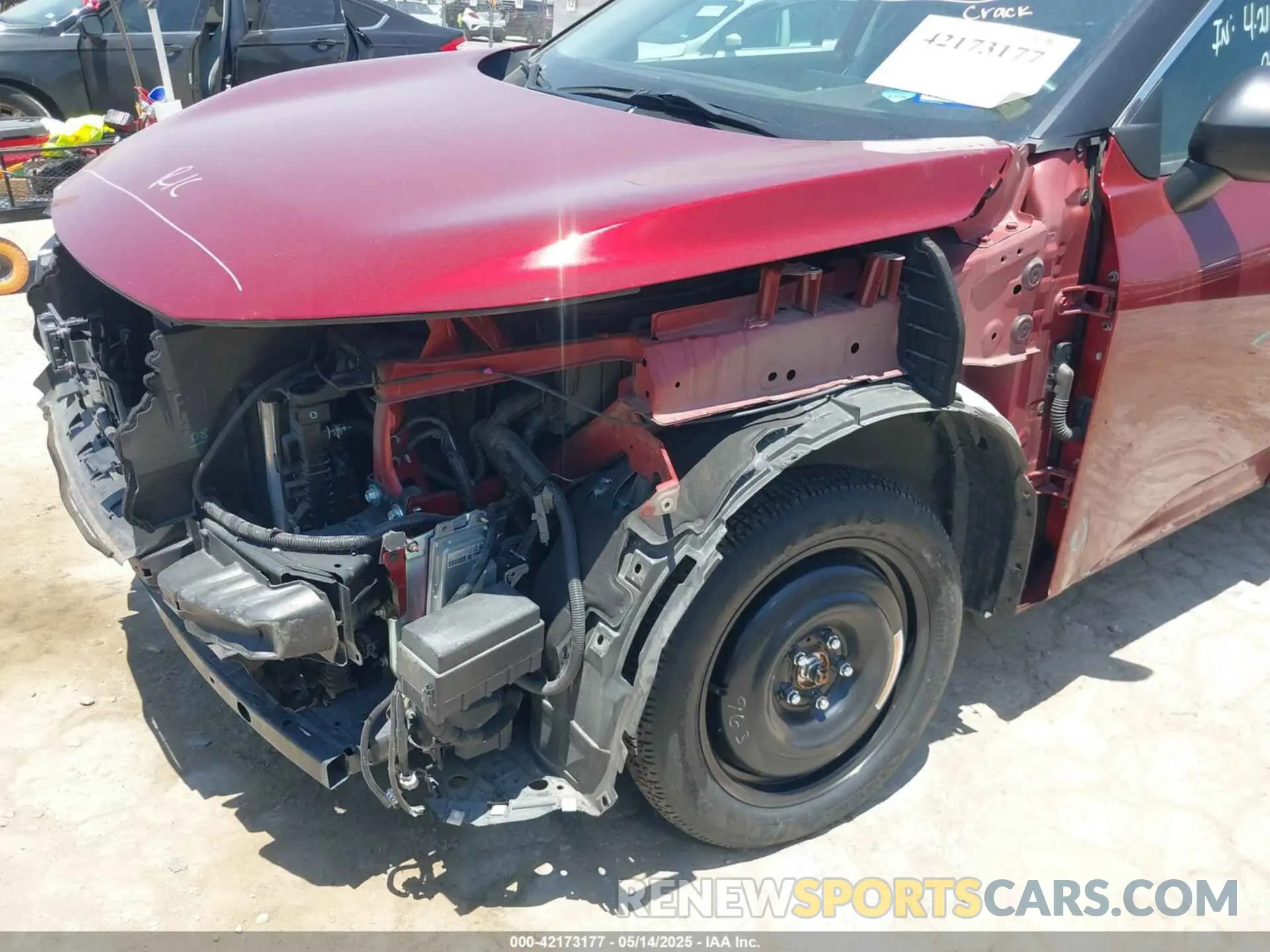 6 Photograph of a damaged car 5N1AT3AA4MC833742 NISSAN ROGUE 2021